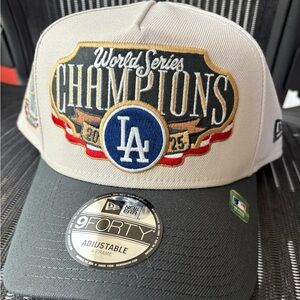 NWT Dodgers World Series champion hat 2025